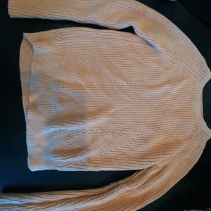 baby pink sweater